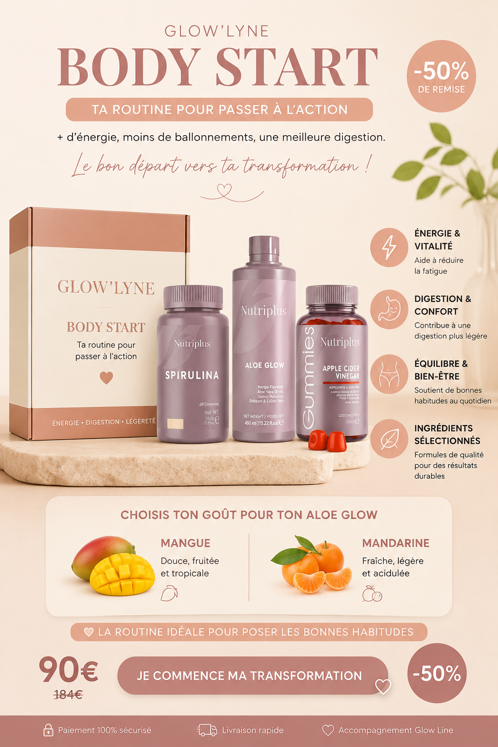Body Start – Routine Glow Line
