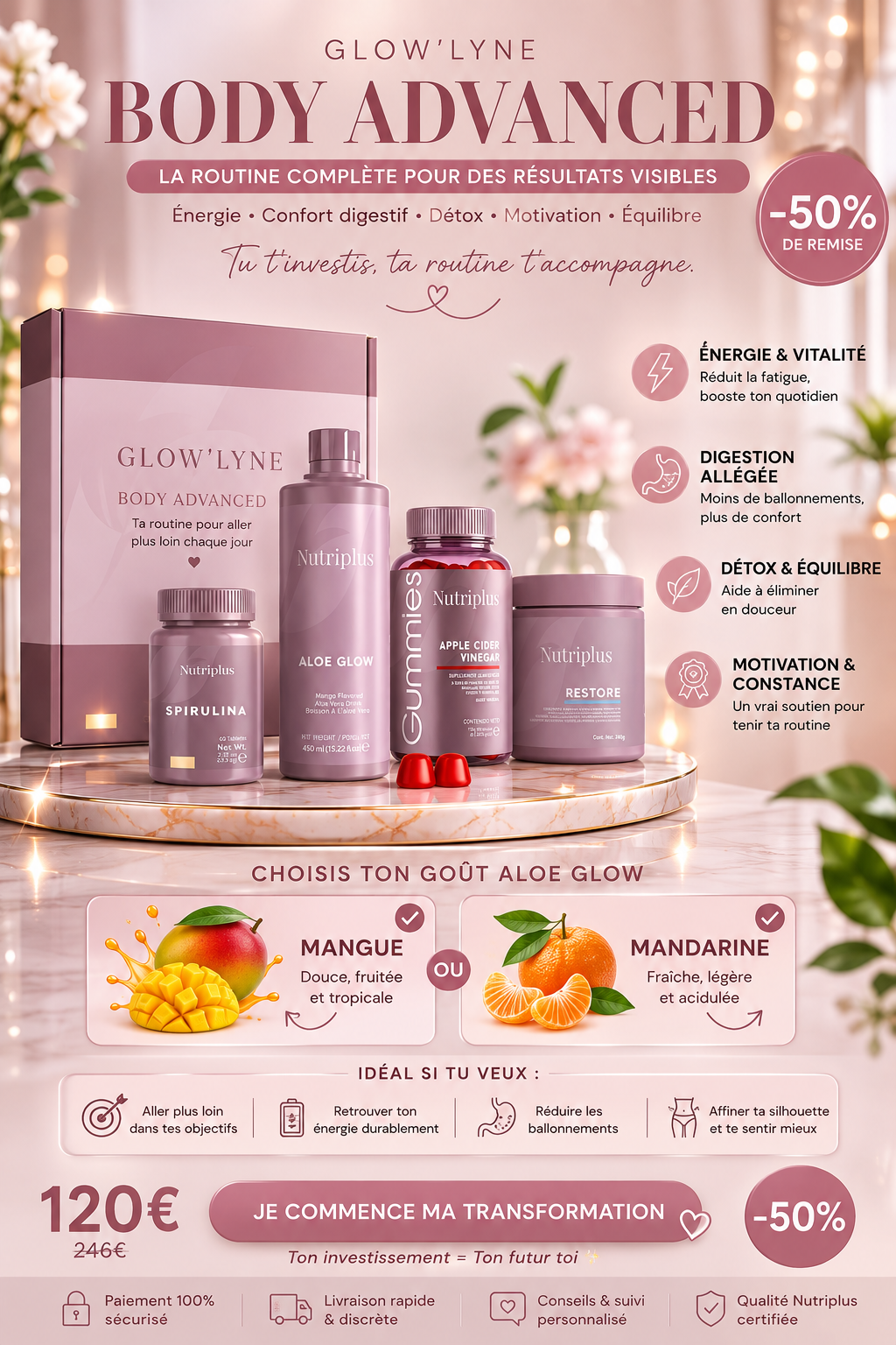 Body Advanced – Routine Glow Line